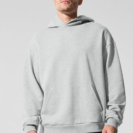 alo Men's Chill Hoodie - Athletic Heather Grey