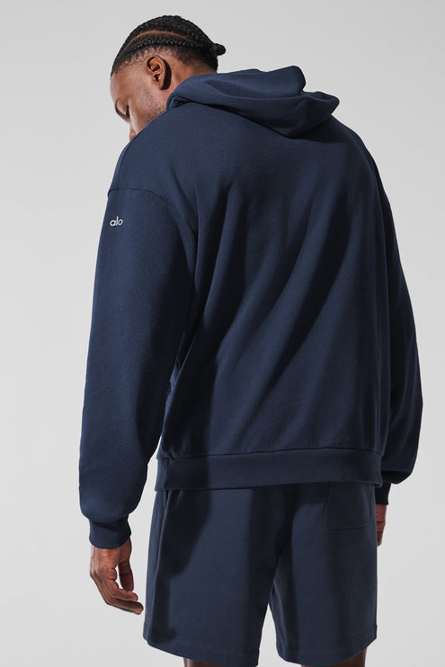 alo Men's Chill Hoodie - Navy