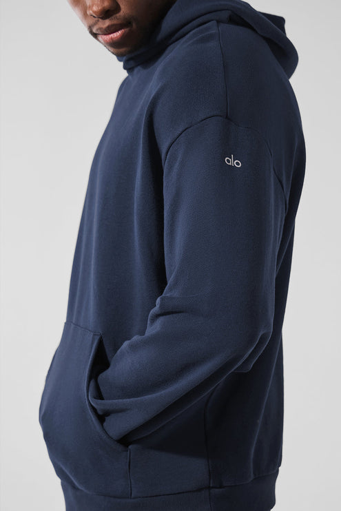 alo Men's Chill Hoodie - Navy