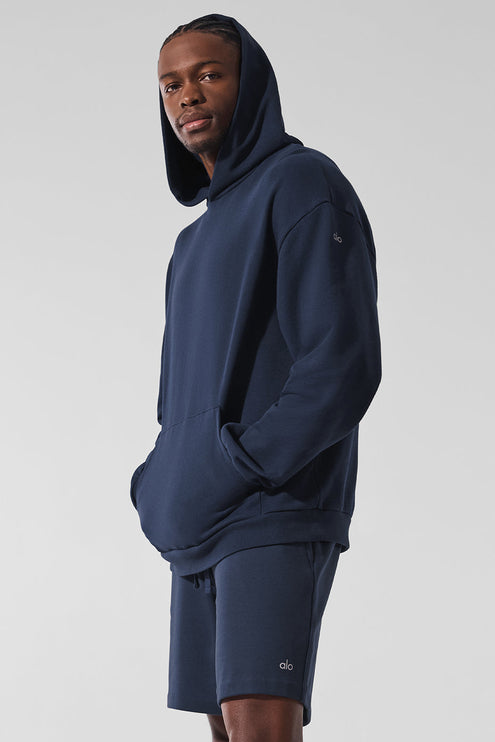 alo Men's Chill Hoodie - Navy