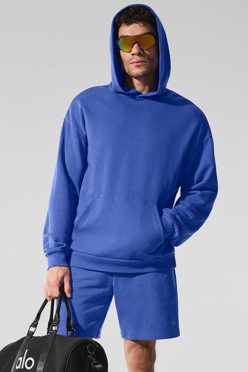alo Men's Chill Hoodie - Marathon Blue