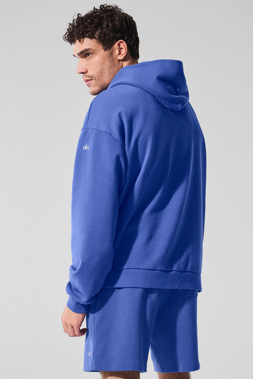 alo Men's Chill Hoodie - Marathon Blue
