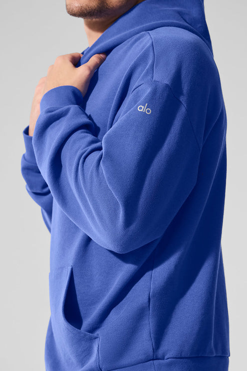 alo Men's Chill Hoodie - Marathon Blue