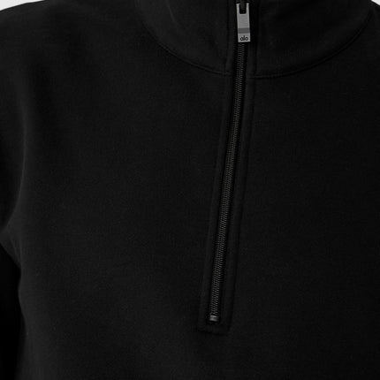 alo Men's Renown Heavy Weight 1/4 Zip - Black