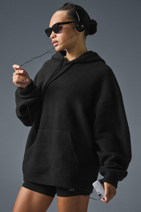 alo Women's Triumph Restore Hoodie - Black