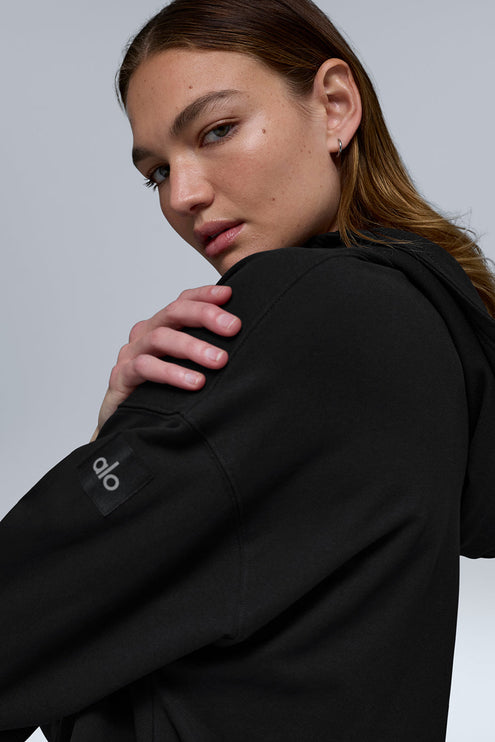 alo Women's Double Take Hoodie - Black