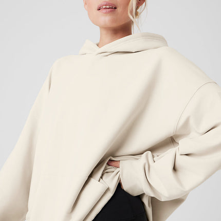 alo Women's Double Take Hoodie - Bone