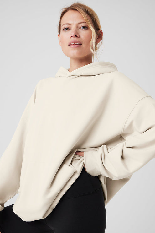 alo Women's Double Take Hoodie - Bone