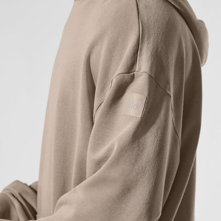 alo Men's Chill Vintage Wash Hoodie - Gravel Wash