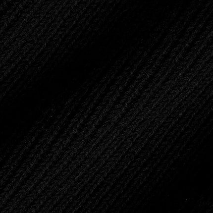 alo Men's Domain Rib Knit Full Zip Sweater - Black