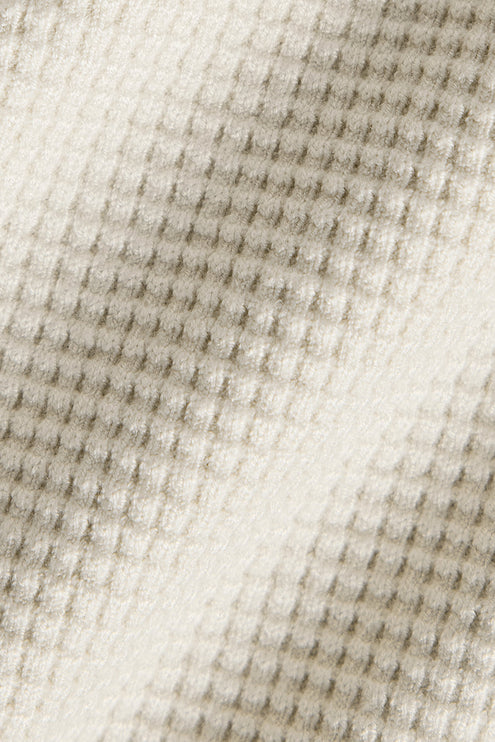 alo Men's Elevate Waffle Long Sleeve Crew - Bone