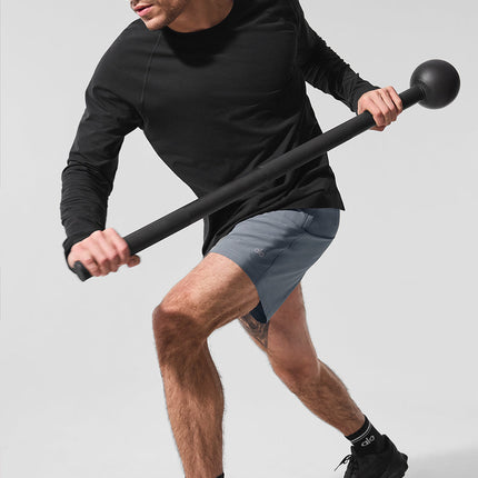 alo Men's Alo Vapor Crewneck Long Sleeve - Black