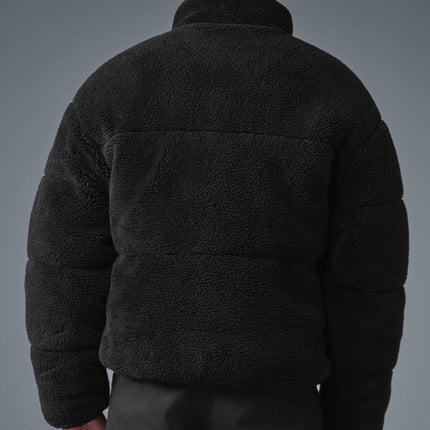 alo Men's Sherpa Stage Puffer - Black