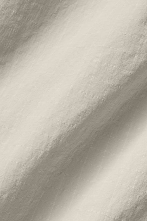 alo Men's Vantage Nylon Ripstop Track Jacket - Bone