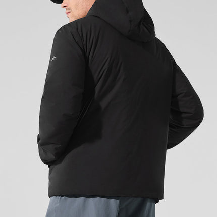 alo Men's Elemental Full-Zip Jacket - Black