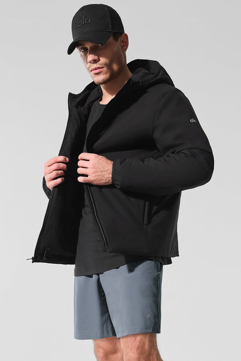 alo Men's Elemental Full-Zip Jacket - Black