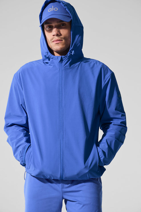 alo Men's Performance On-The-Go Jacket - Marathon Blue