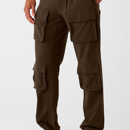 alo Men's Cargo Venture Pant - Espresso