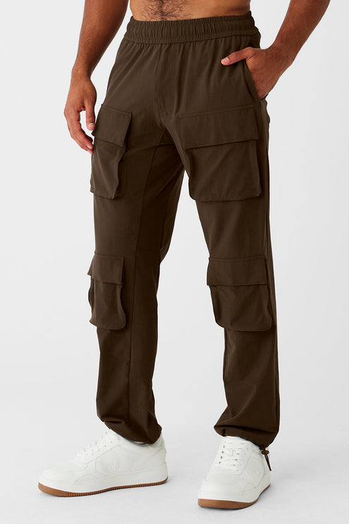 alo Men's Cargo Venture Pant - Espresso