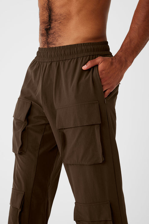 alo Men's Cargo Venture Pant - Espresso