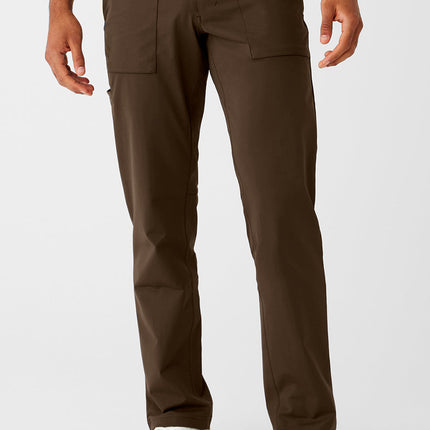 alo Men's Block Pant - Espresso