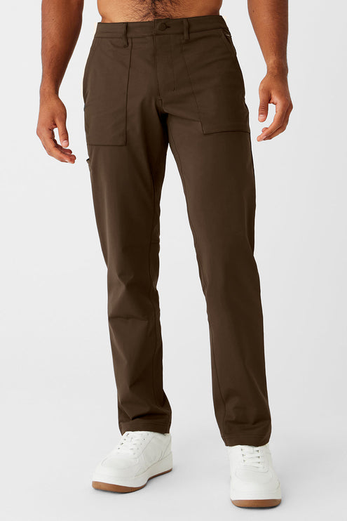alo Men's Block Pant - Espresso
