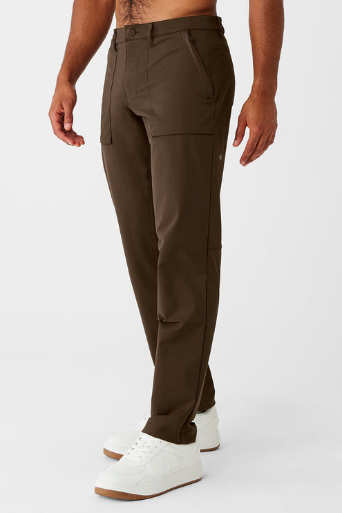 alo Men's Block Pant - Espresso