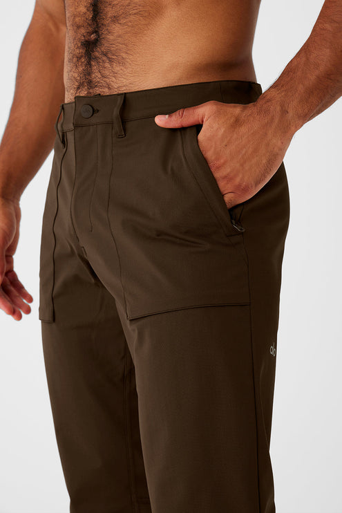 alo Men's Block Pant - Espresso