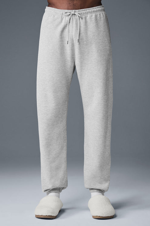 alo Men's Chill Sweatpant - Athletic Heather Grey