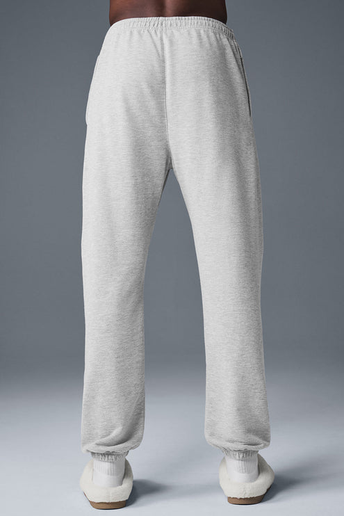 alo Men's Chill Sweatpant - Athletic Heather Grey
