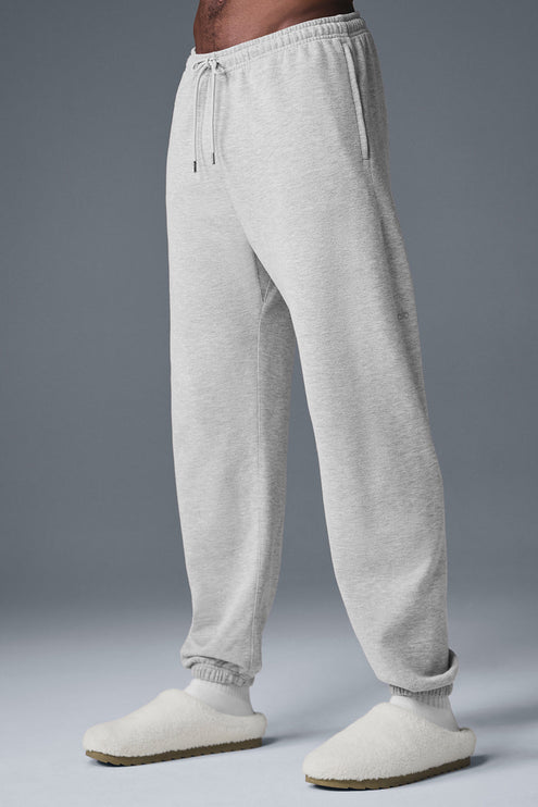 alo Men's Chill Sweatpant - Athletic Heather Grey