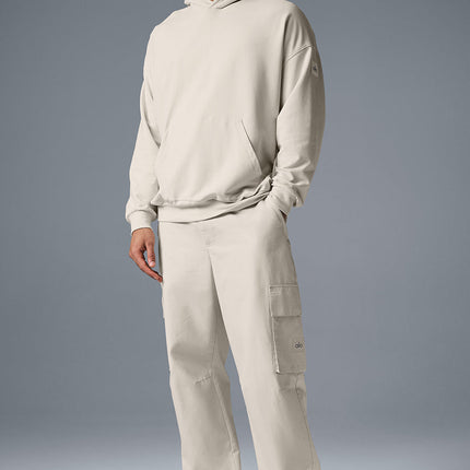 alo Men's Cargo Ripstop Trouser - Bone