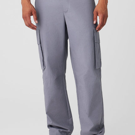 alo Men's Cargo Ripstop Trouser - Fog