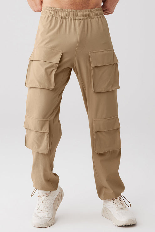 alo Men's Cargo Venture Pant - Gravel