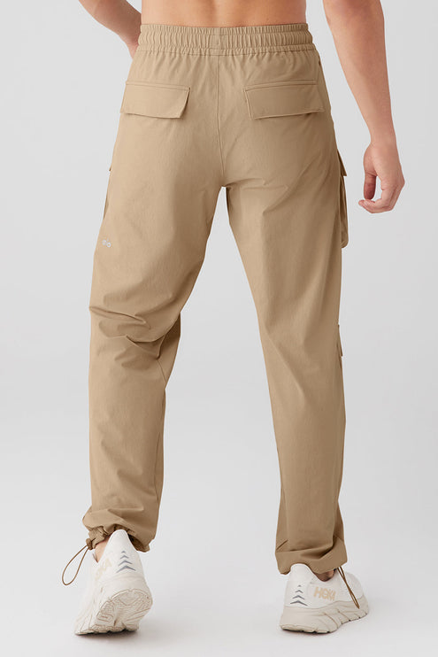 alo Men's Cargo Venture Pant - Gravel
