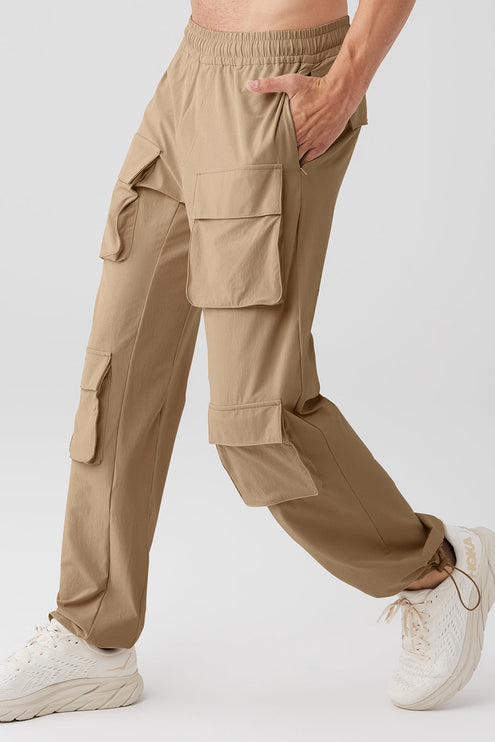 alo Men's Cargo Venture Pant - Gravel