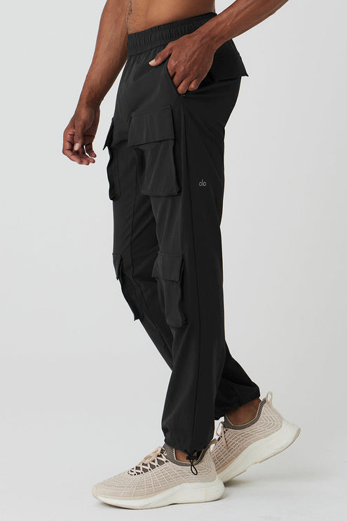 alo Men's Cargo Venture Pant - Black
