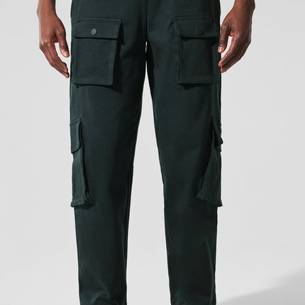 alo Men's Northstar Cargo Pant - Charcoal Green