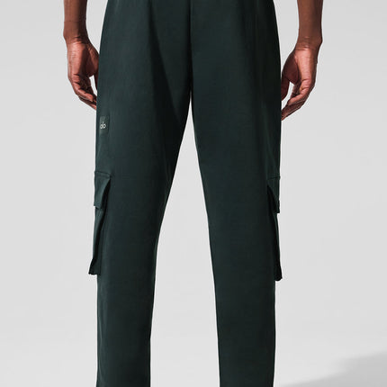 alo Men's Northstar Cargo Pant - Charcoal Green