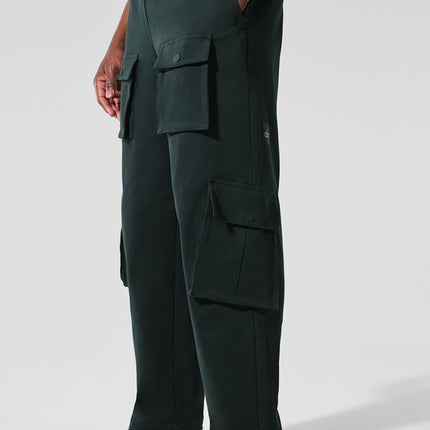 alo Men's Northstar Cargo Pant - Charcoal Green
