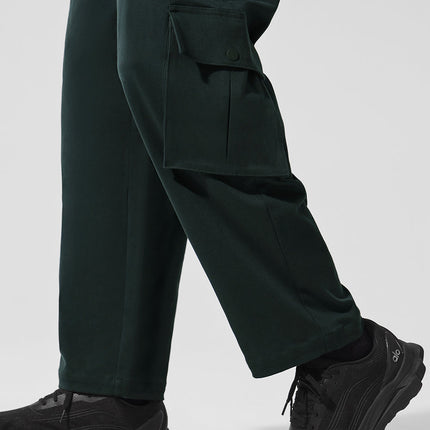 alo Men's Northstar Cargo Pant - Charcoal Green