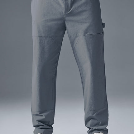 alo Men's Co-Op Carpenter Track Pant - Steel Grey