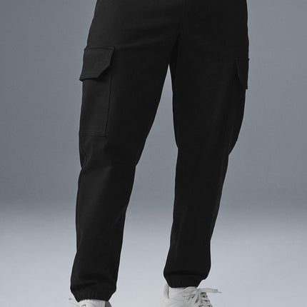 alo Men's Edition Sueded Jogger - Black