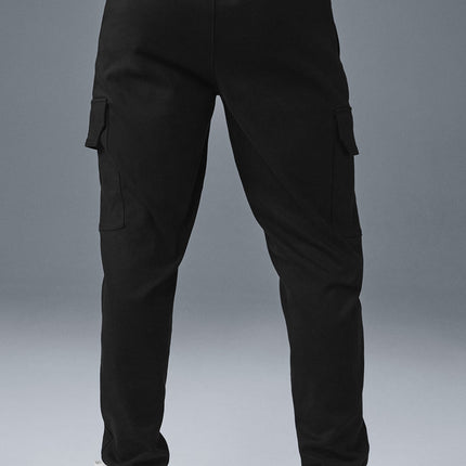 alo Men's Edition Sueded Jogger - Black