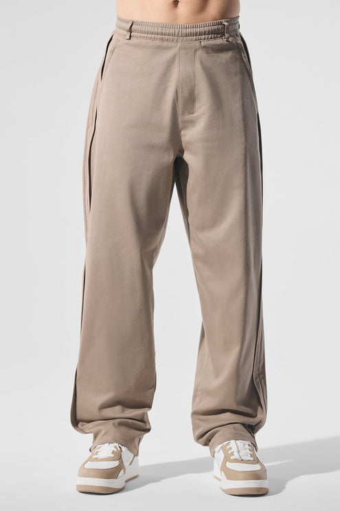 alo Men's Edition Sueded Straight Leg Pant - Gravel