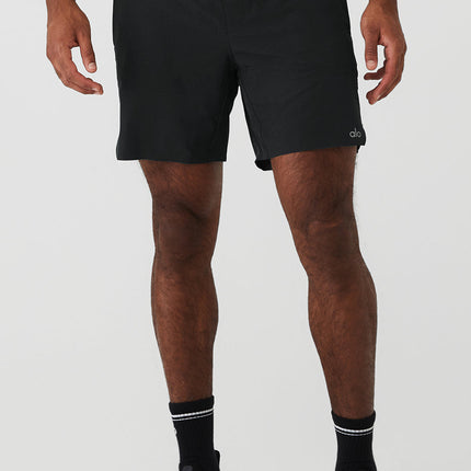 alo Men's 7" Traction Short - Black