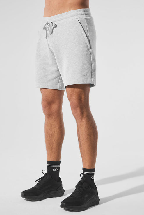 alo Men's Chill Short - Athletic Heather Grey