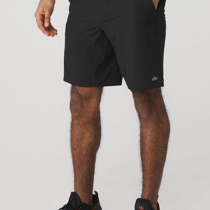 alo Men's 9" Repetition Short - Black