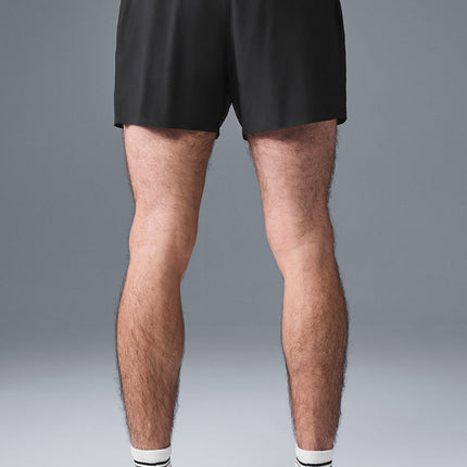 alo Men's 5" Adapt Running Short - Black