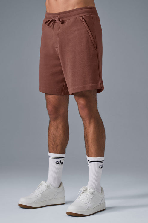 alo Men's Chill Short - Chestnut